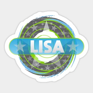 Lisa Mug Sticker